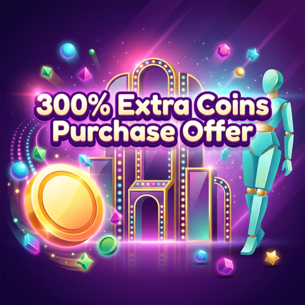 300% Extra Coins Purchase Offer